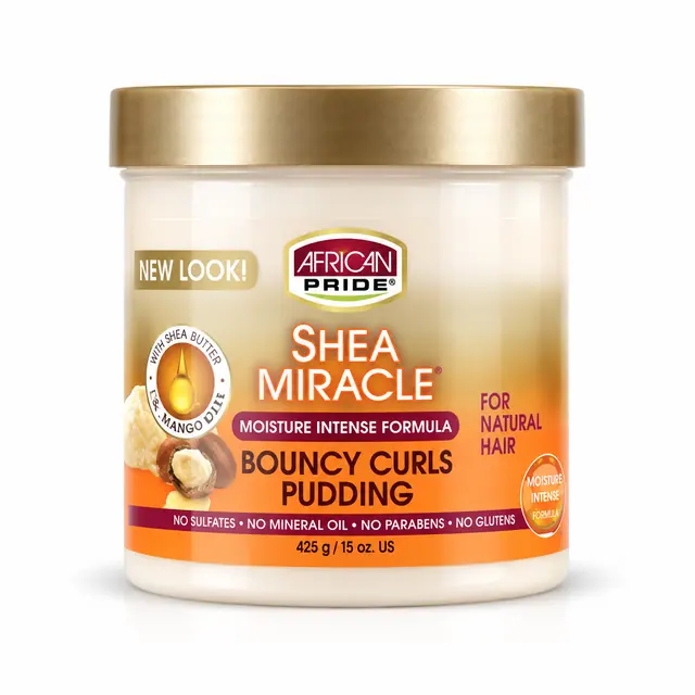 African Pride Shea Butter Bouncy Curls Pudding 425 g