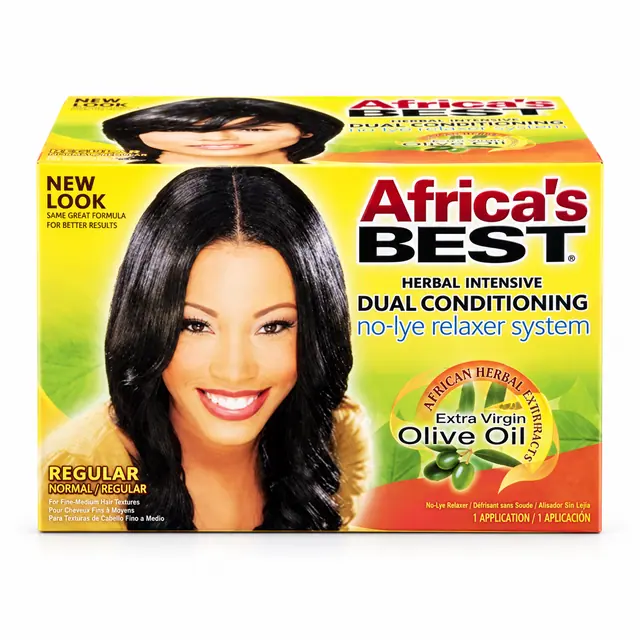 Africa’s Best No-Lye Relaxer Kit Regular 2