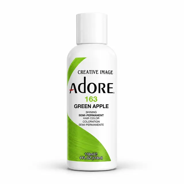 Adore Semi Permanent Hair Color 163 –geen Apple 118ml 1