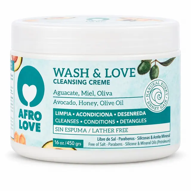 Afro Love Wash & Love Cleansing Creme 16 oz 1