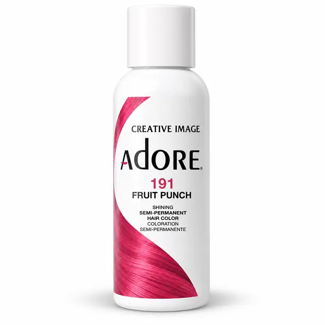 Adore Semi Permanent Hair Color 191 – Fruit Punch 118ml 1