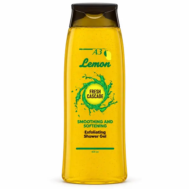 A3 Lemon Exfoliating Shower Gel 420ml