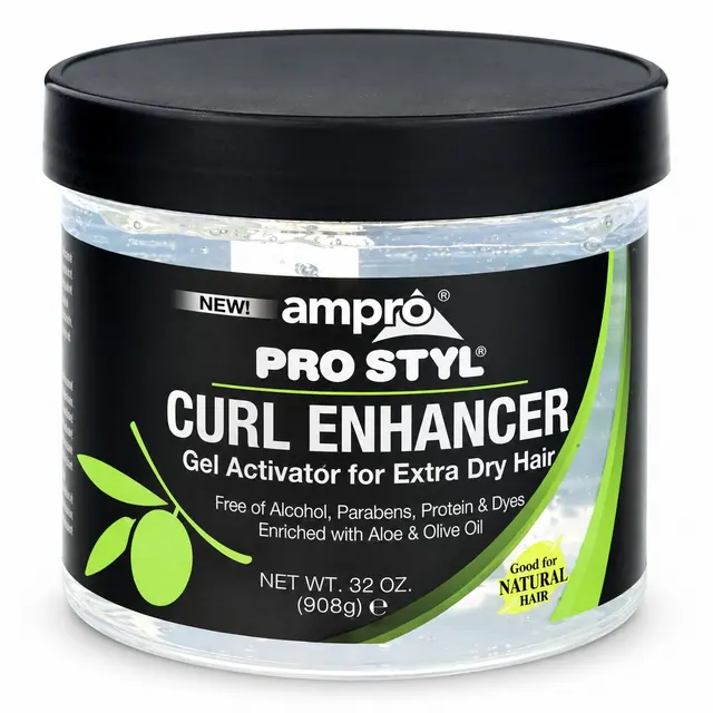 Ampro Curl Enhancer Gel Activator Extra Dry 908 Gr / 32 Oz