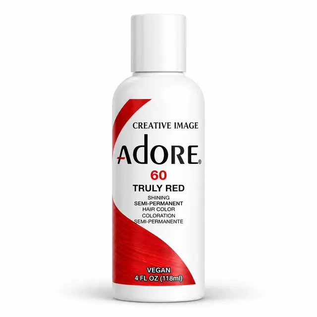 Adore Semi Permanent Hair Color 60 – Truly Red 118ml 1