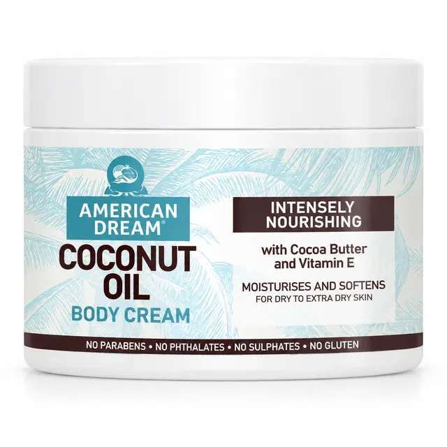 American Dream Coconut Oil Body Cream 500ml