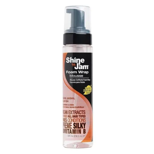 Ampro Shine 'n Jam Supreme Foam Wrap Mousse 8oz 1