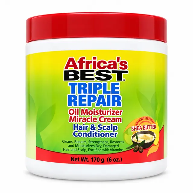 Africa's Best Triple Repair Oil Moisturizer Miracle Cream Conditioner 170 g