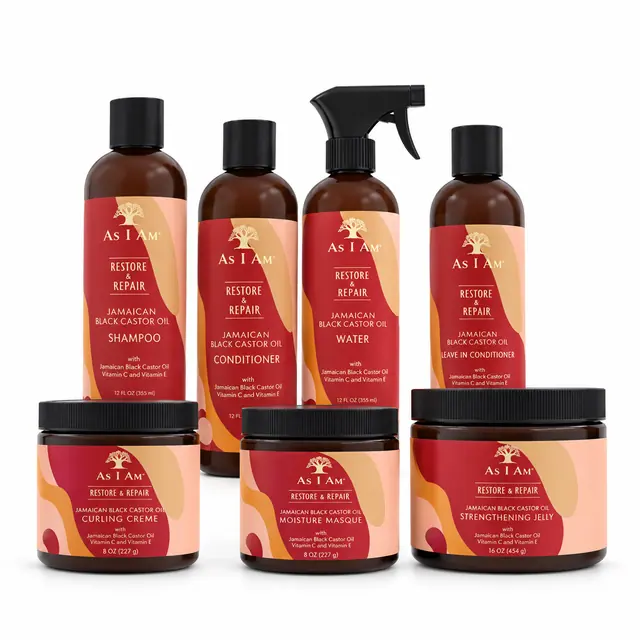 As I Am Jamaican Black Castor Oil JBCO Bundle