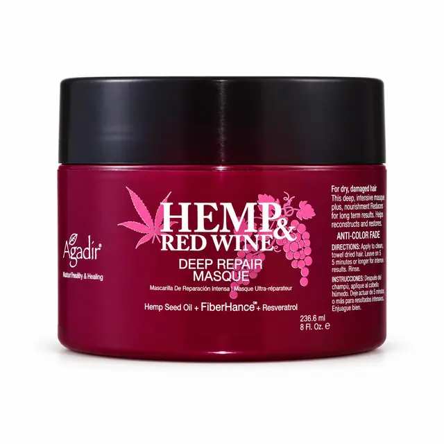 Agadir Hemp & Red Wine Deep Repair Masque 236ml/8oz