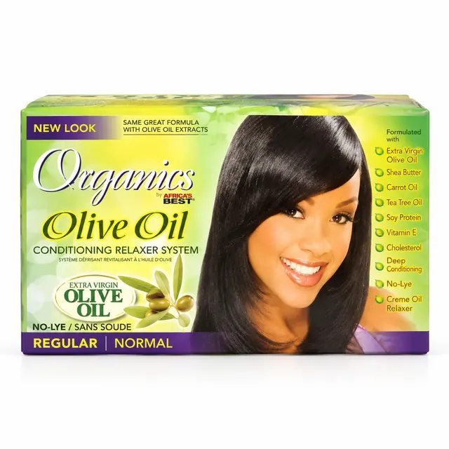 Africa's Best Organics Olive Oil Conditioning Relaxer System-regular 1