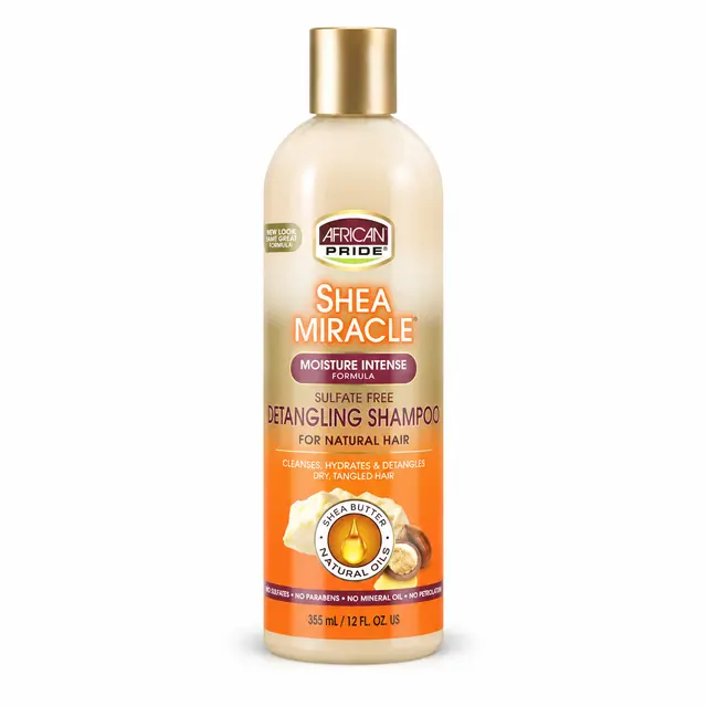 African Pride Shea Butter Detangling Shampoo 355 ml