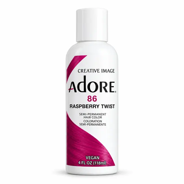 Adore Semi Permanent Hair Color 86 – Raspberry Twist 118ml 1