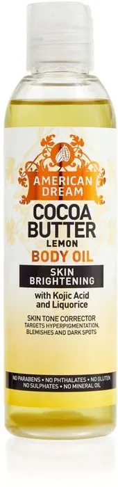 American Dream Cocoa Butter Body Body Oil - Lemon 200ml