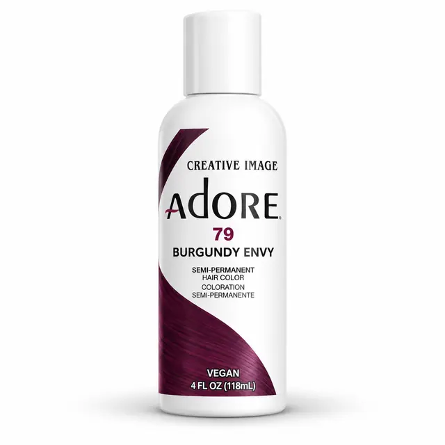 Adore Semi Permanent Hair Color 79 – Burgundy Envy 118ml 1