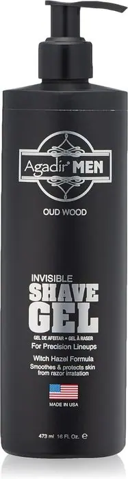 Agadir Men Invisible Shave Gel 473ml