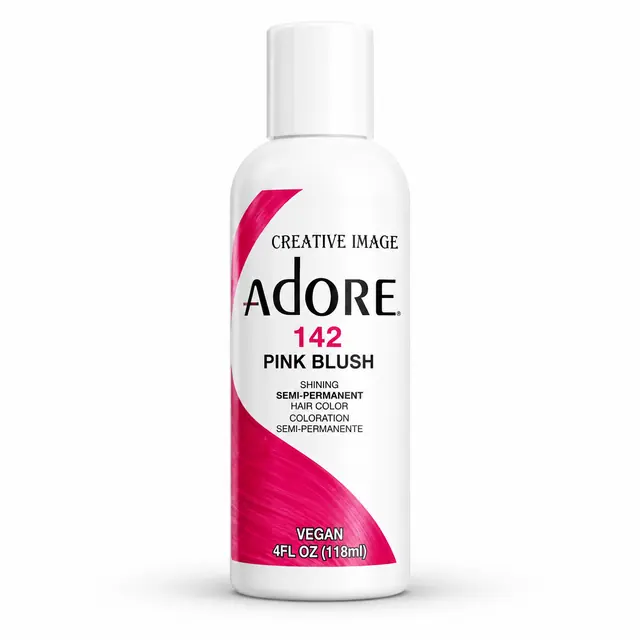 Adore Semi Permanent Hair Color 142 – Pink Blush 118ml 1