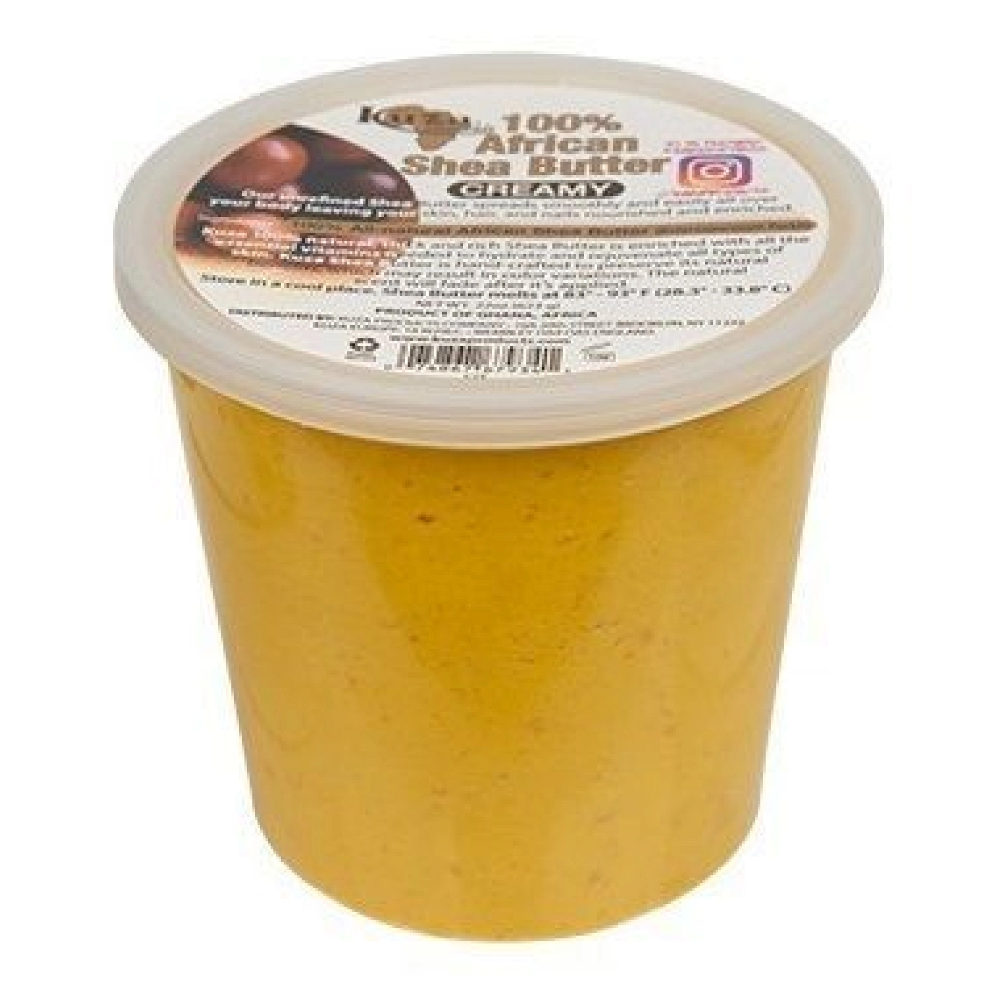 Kuza 100% African Shea Butter Creamy Yellow 425gr