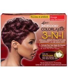 Pink Shortlooks Color Relaxer Kit - Red