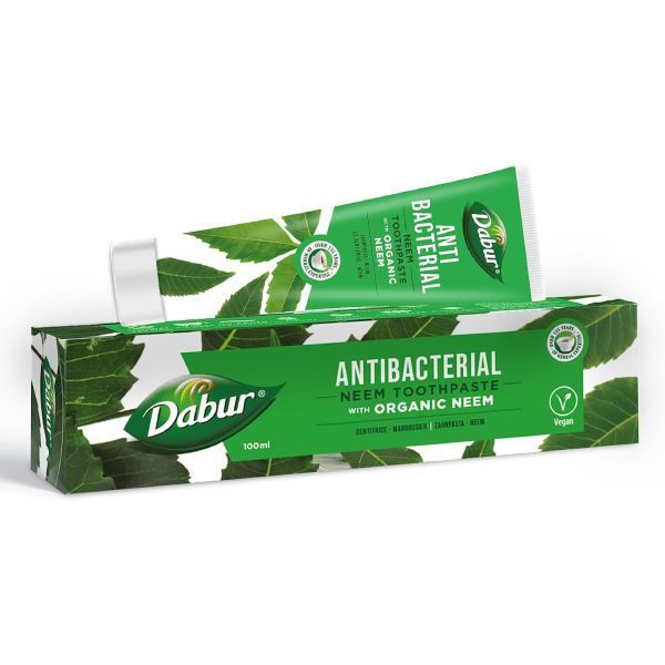 Dabur - Herbal ToothPaste with Neem Leaf Extract 100ml 1