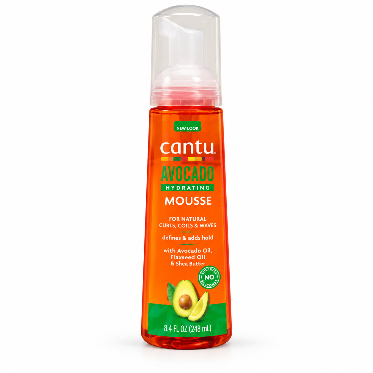 Cantu Avocado Hydrating Styling Mousse 8.4oz