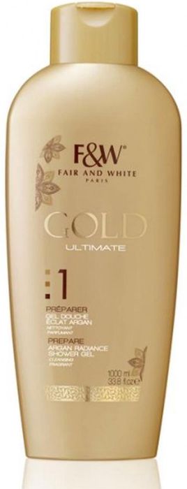 Fair & White Gold Ultimate Prepare Radiance Argan Shower Gel 1000 ml