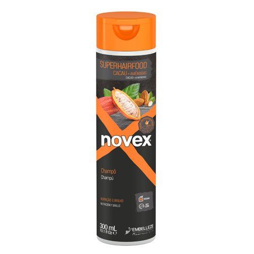 Novex SuperHairFood Cocoa & Almond Shampoo 300ml