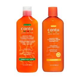 Cantu Sulfate Free Hydraterende Crème Conditioner en Shampoo Set