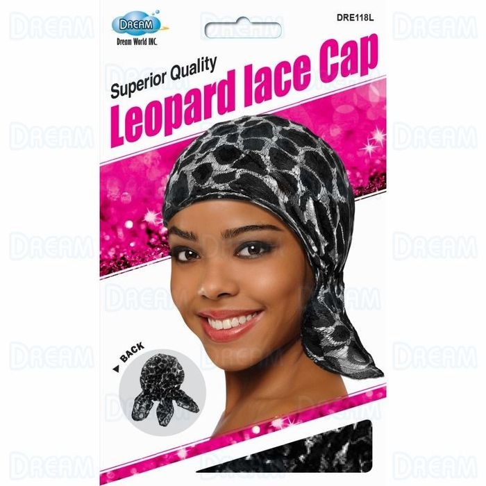 Dream World Leopard Luxury Lace Cap