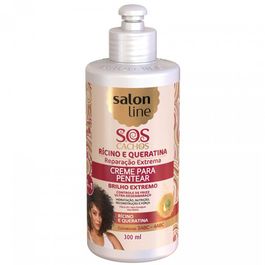 Salon Line Keratin and Castor Oil Combing Cream 300ml 1