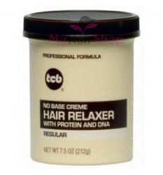 TCB - No Base Creme Hair Relaxer - Regular 212 g