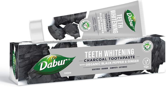 Dabur - Teethe Whitening Charcoal Toothpaste 100ml