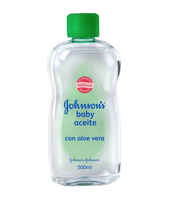 JOHNSON'S Baby Oil Aloe Vera 500ml