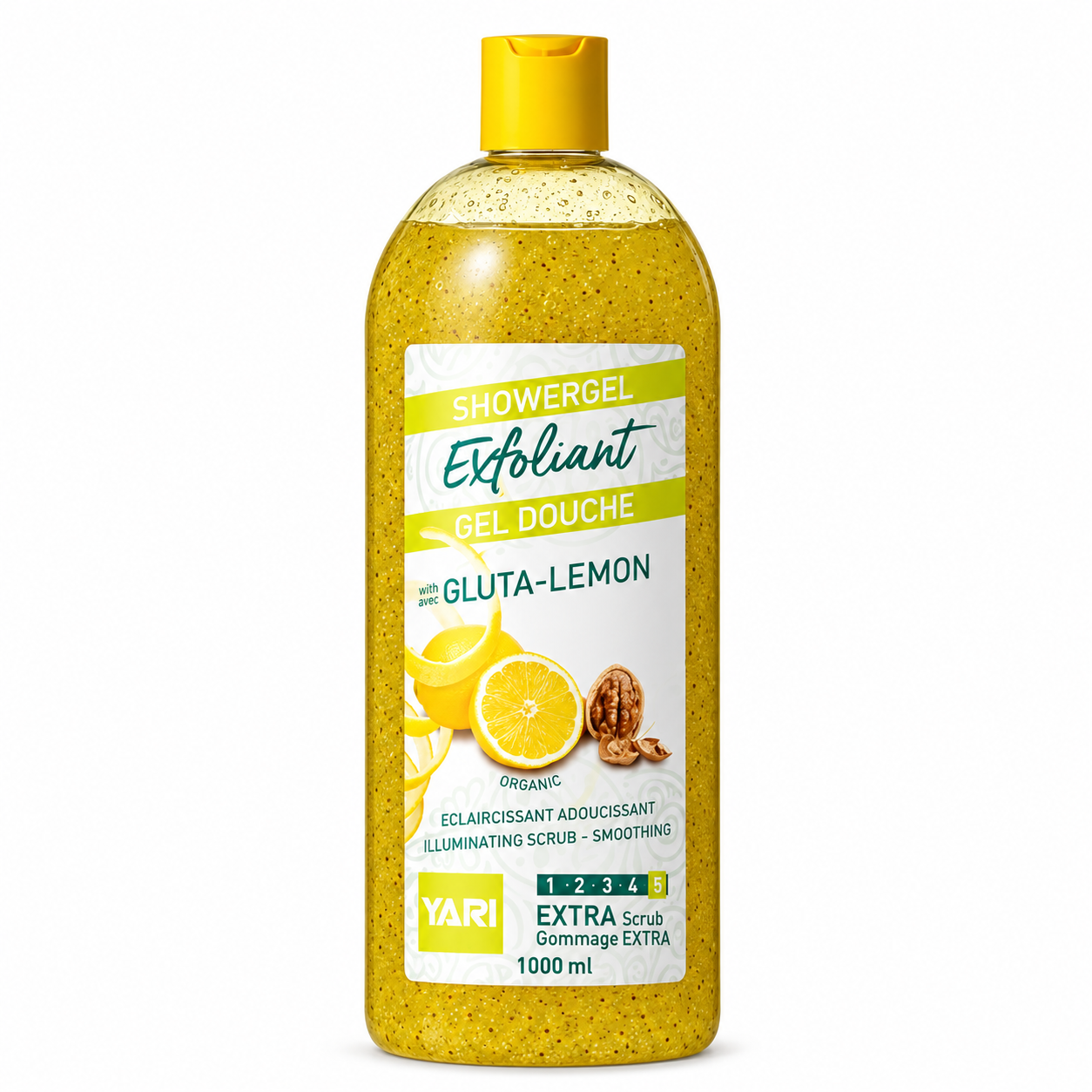 Yari Exfoliant Showergel Gluta-Lemon 1000ml