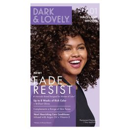 Dark and Lovely Fade Resist Hair Color - 401 Hazelnut Brown 1