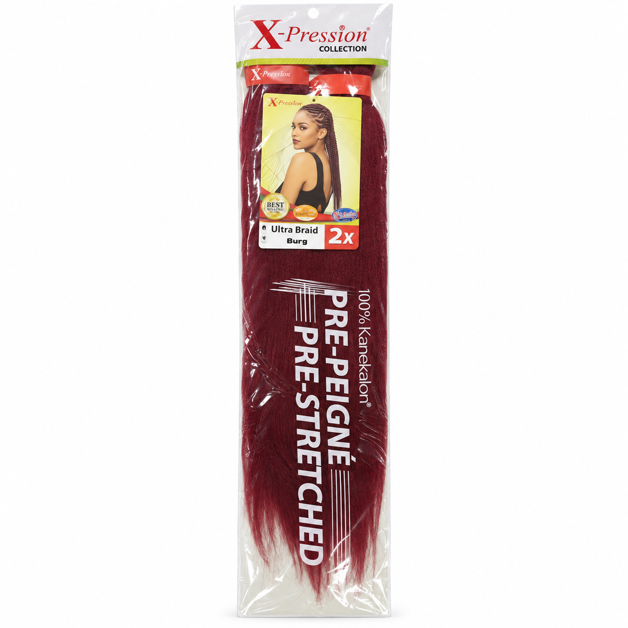 X-Pression Pre-Stretched Braid Burg