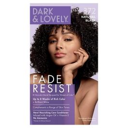 Dark and Lovely Fade Resist Hair Color - 372 Natural Black