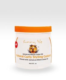 Sunny Isle Jamaican Black Castor Oil Curly Custard 237 ml 1