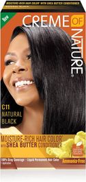 Creme of Nature Moisture-Rich Hair Color Kit C11 Natural Black