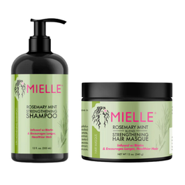 Mielle Rosemary Mint Strenghtening Shampoo & Masque