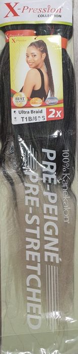 X-Pression Pre-Stretched Braid T1B-60S 1