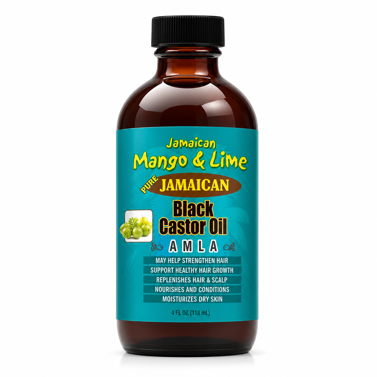 Jamaican Mango & Lime Jamaican Black Castor Oil - Amla 118 ml