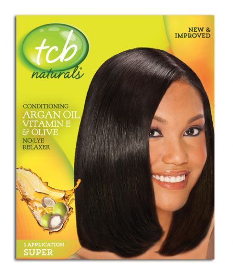 TCB Natural Relaxer Kit Super