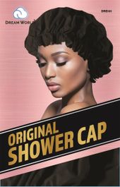 Dream World Womens Shower Cap Original Black
