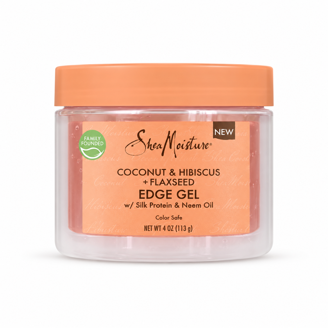Shea Moisture Coconut & Hibiscus Flaxseed Edge Control Gel 3.5 OZ