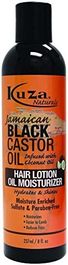 Kuza Jamaican Black Castor Oil Moisturizer Hair Lotion 8 oz