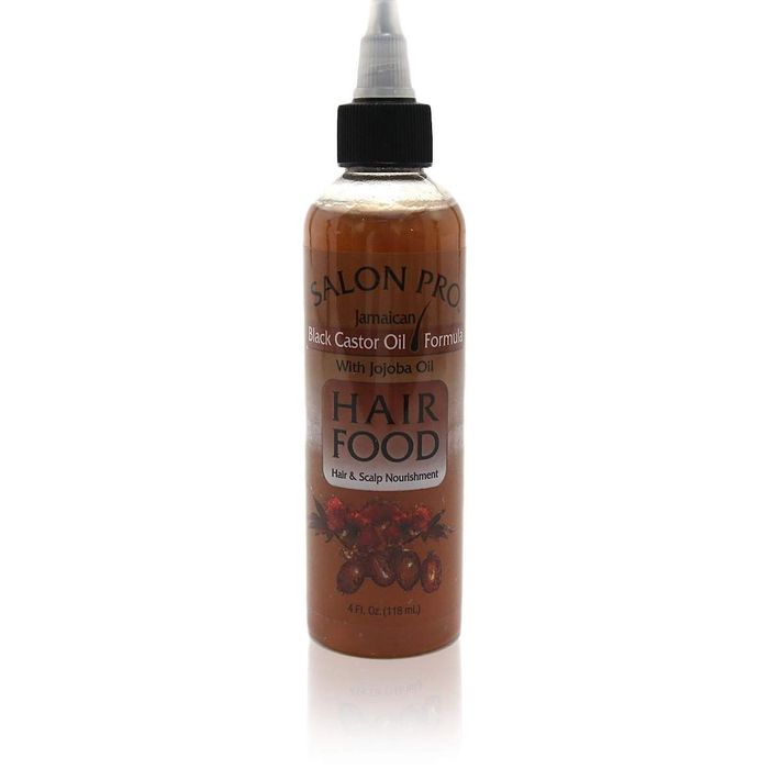 Salon Pro Hair Food Black Castor Oil 4oz 1