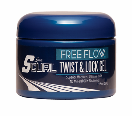 S-Curl Free Flow Twist & Lock Gel 9.5 oz