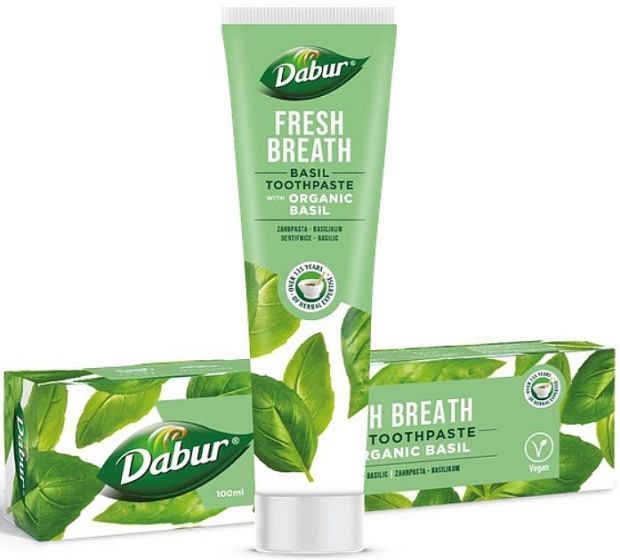 Dabur - Herbal Toothpaste with Basil 100ml 1