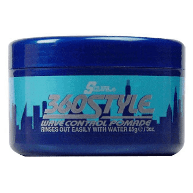 S-Curl 360 Style Wave Control Pomade 3 oz
