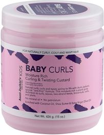 Aunt Jackie's Baby Curls Moisture Rich Curling & Twisting Custard 426 g 1